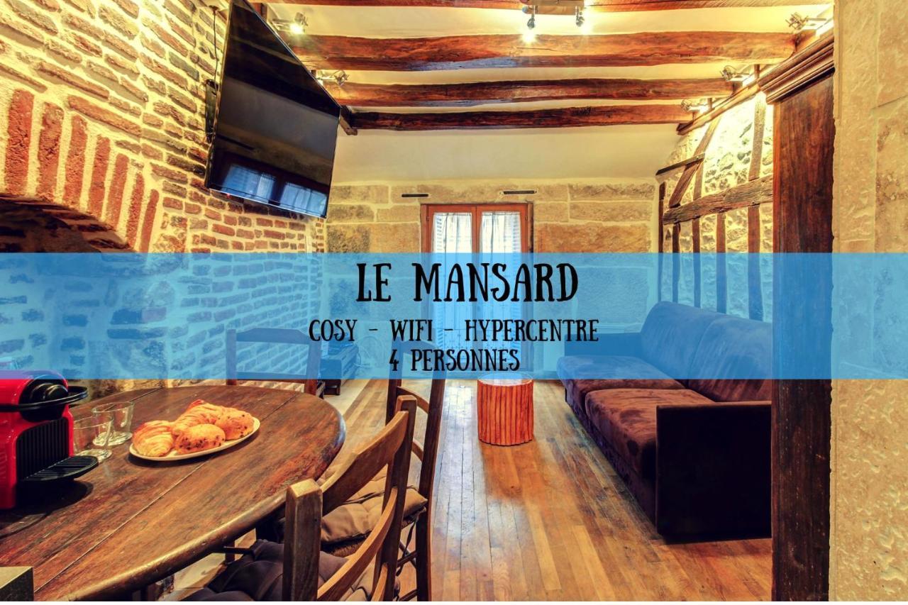 Le Mansard - Topdestination-Dijon - Centre Ville - Classe 3 Etoiles Exterior foto